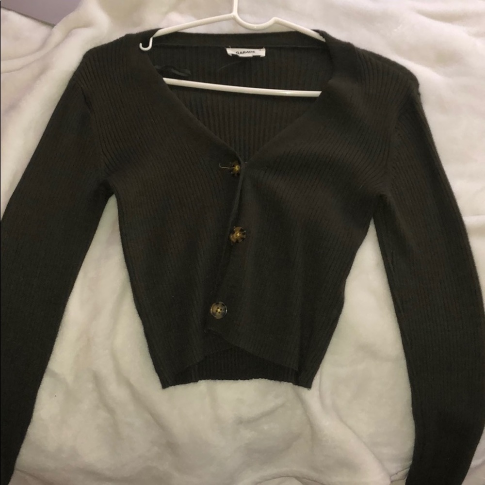 Never worn Garage green top